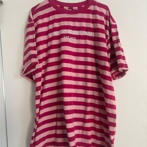 Hundred Acre Woods Pink & Magenta Striped Tee